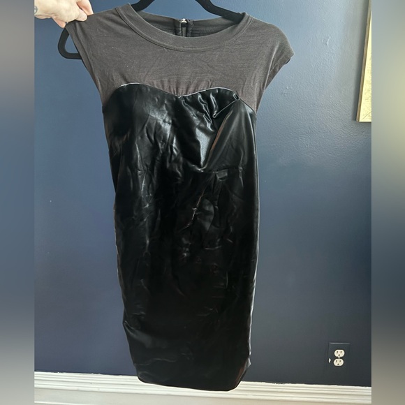 RTA (revolve) Isabella dress in vinyl - Picture 3 of 5